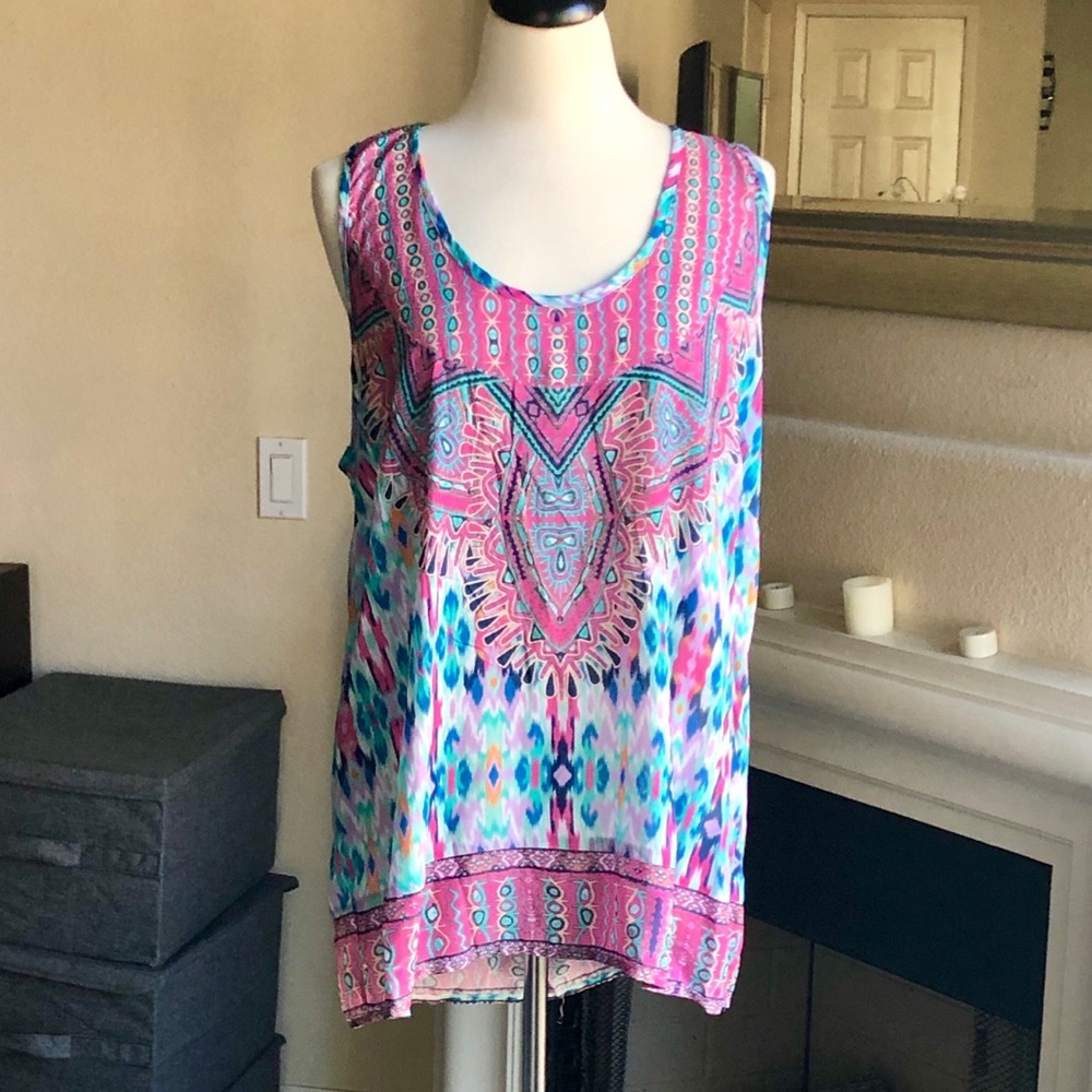 NWT TOLANI Sleeveless Blouse Top